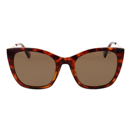 Polaroid Brown Plastic Sunglasses