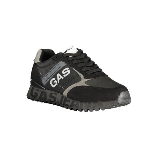 Gas Nero Polyurethane Men Sneaker