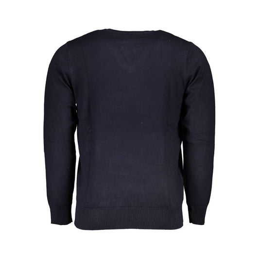 U.S. Grand Polo Blue Viscosa Men's Sweater
