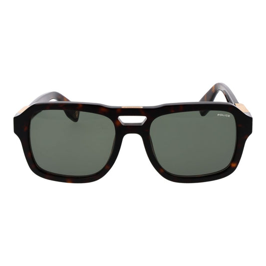 Police Brown Cellulose Acetate Sunglasses