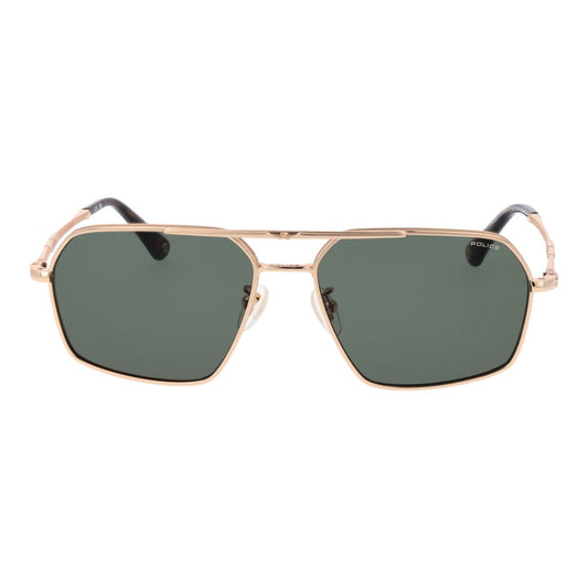 Police Gold Metal Sunglasses