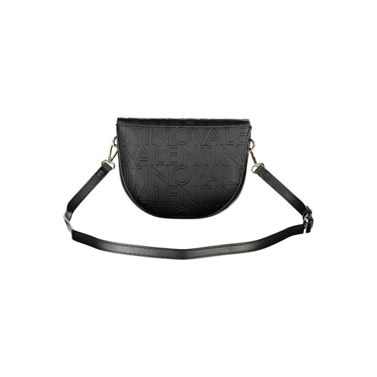 Mario Valentino Black Polyurethane Women Handbag