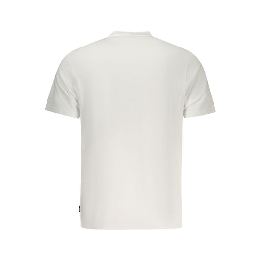 Fila White Cotton Men T-Shirt