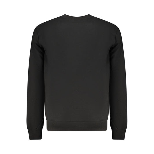 Fila Black Organic Cotton Men Sweatshirt