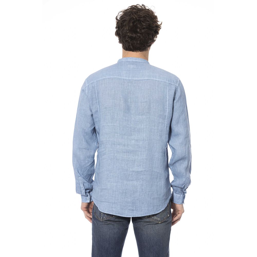 Distretto12 Light Blue Linen Shirt