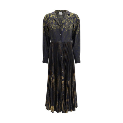 Sara Roka Multicolor Polyester Casual Dress