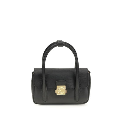 Coccinelle Black Calf Leather Bos Taurus Handbag