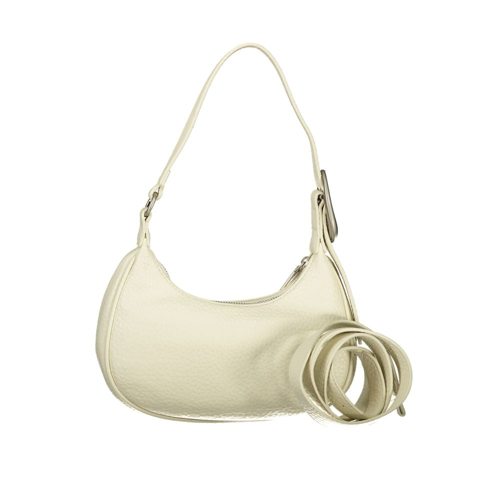 Mario Valentino White Polyurethane Women Shoulder Bag