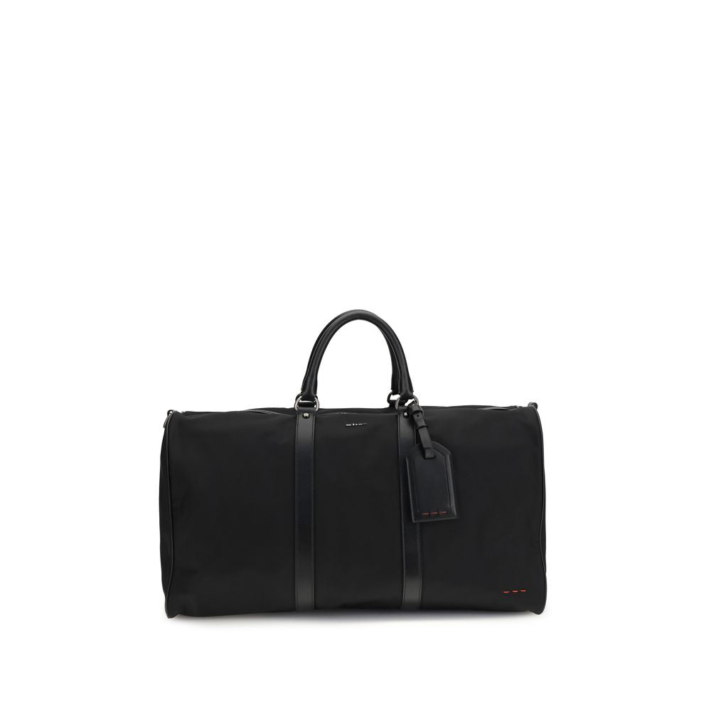 Kiton Black Nylon Luggage And Travel