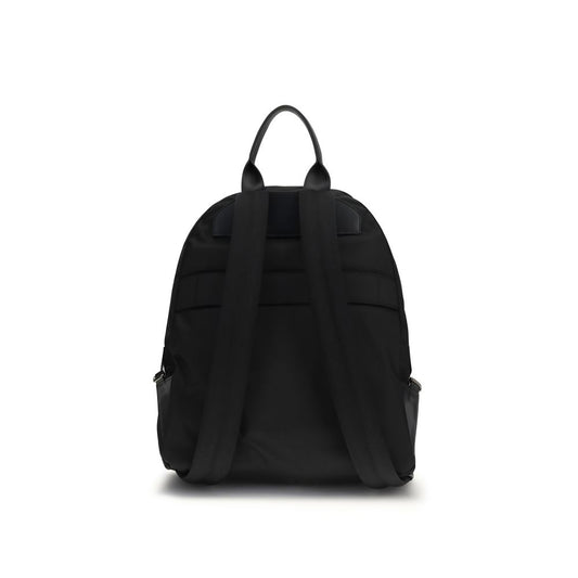 Kiton Black Nylon Backpack