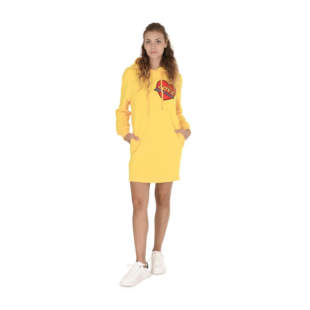 Moschino Bicolor Cotton Casual Dress