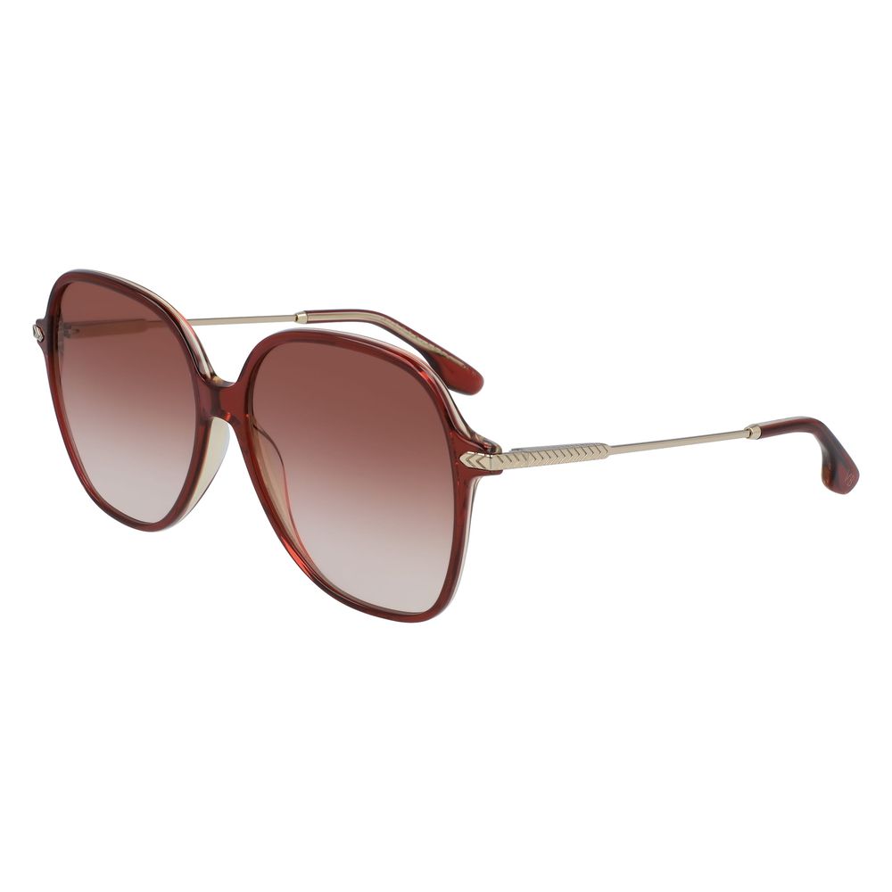 Victoria Beckham Bordeaux Acetate Sunglasses