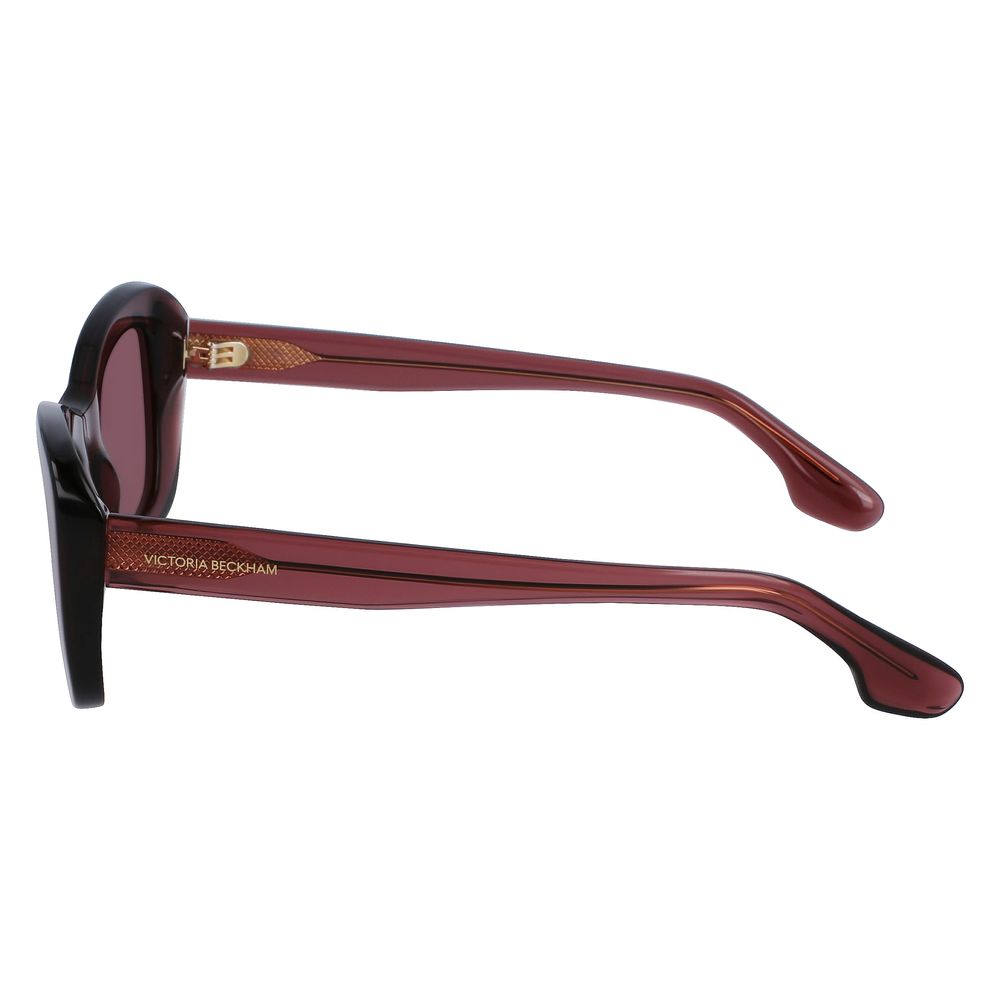 Victoria Beckham Gray Acetate Sunglasses
