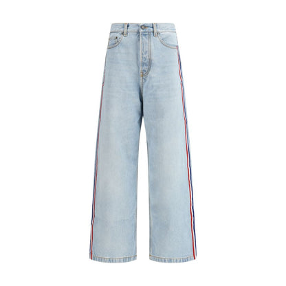 Fiorucci Blue Cotton Jeans Denim