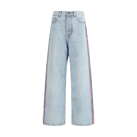Fiorucci Blue Cotton Jeans Denim