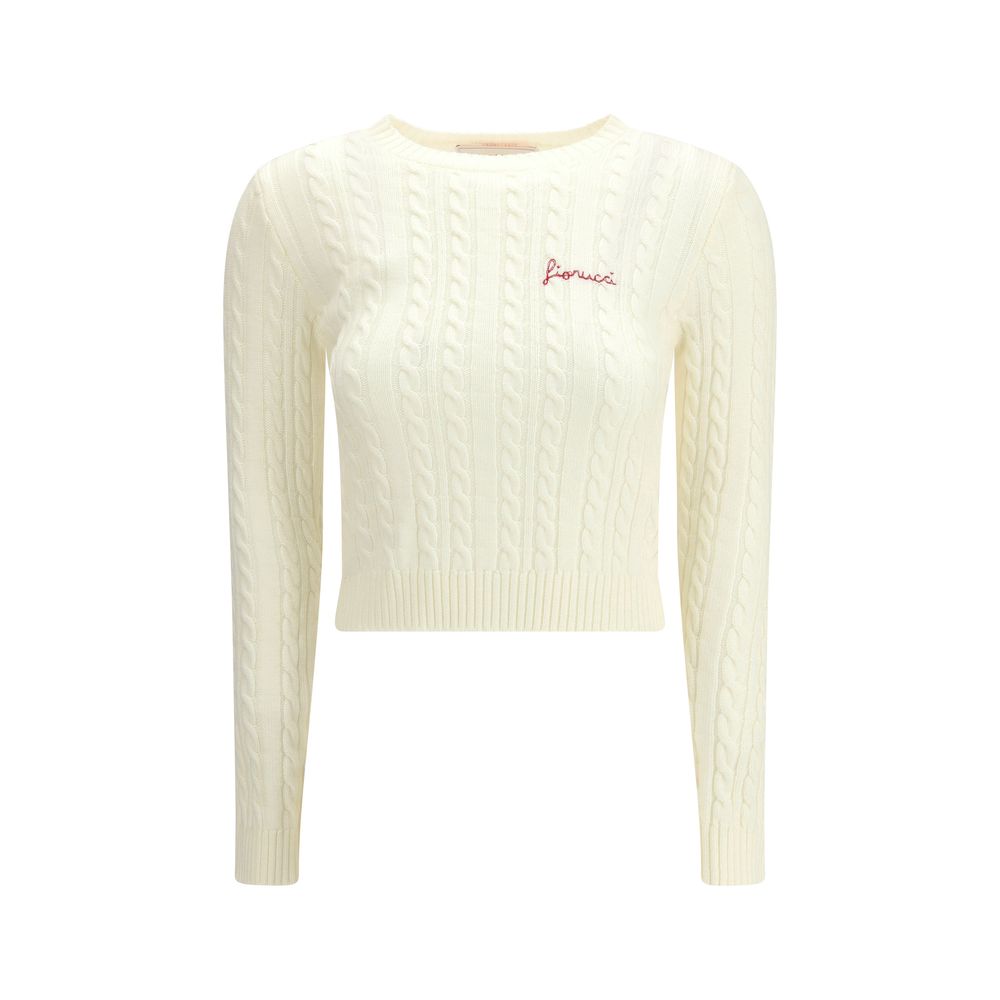 Fiorucci Beige Merino Wool Sweatshirt