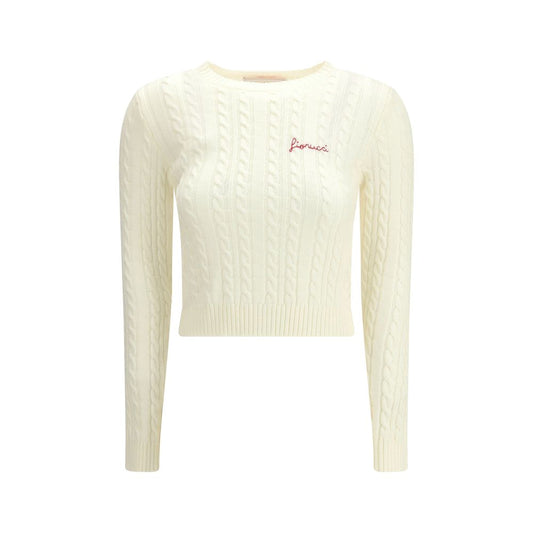 Fiorucci Beige Merino Wool Sweatshirt
