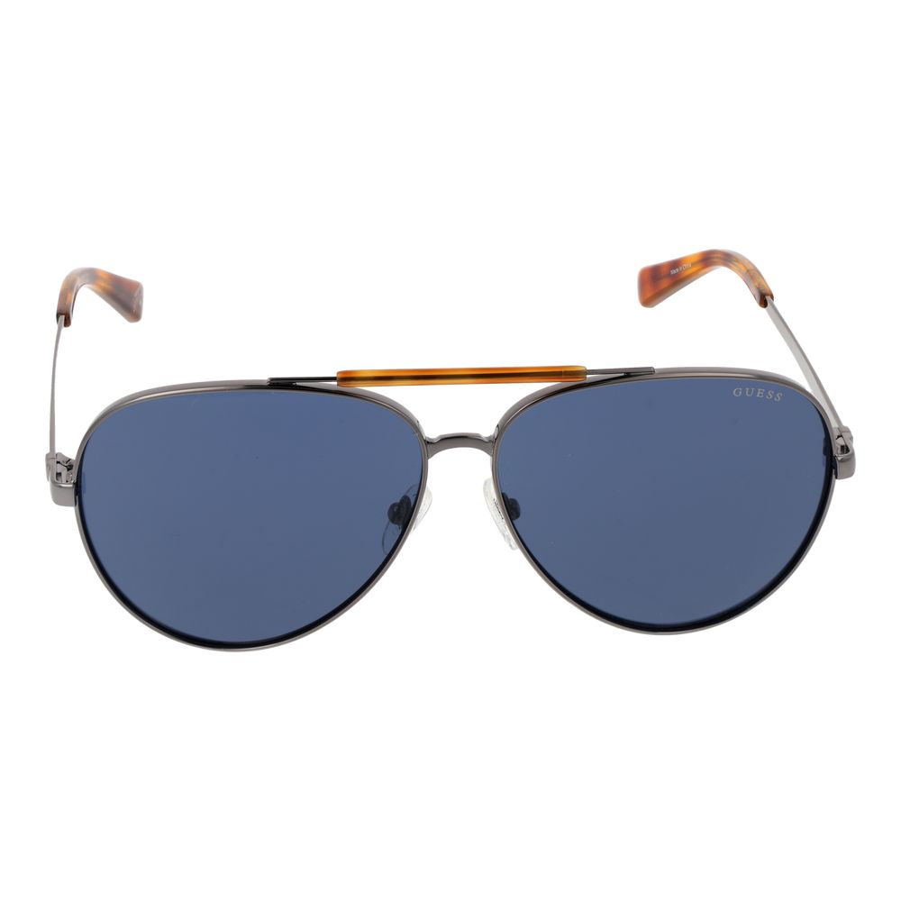 Guess Gray Metal Sunglasses