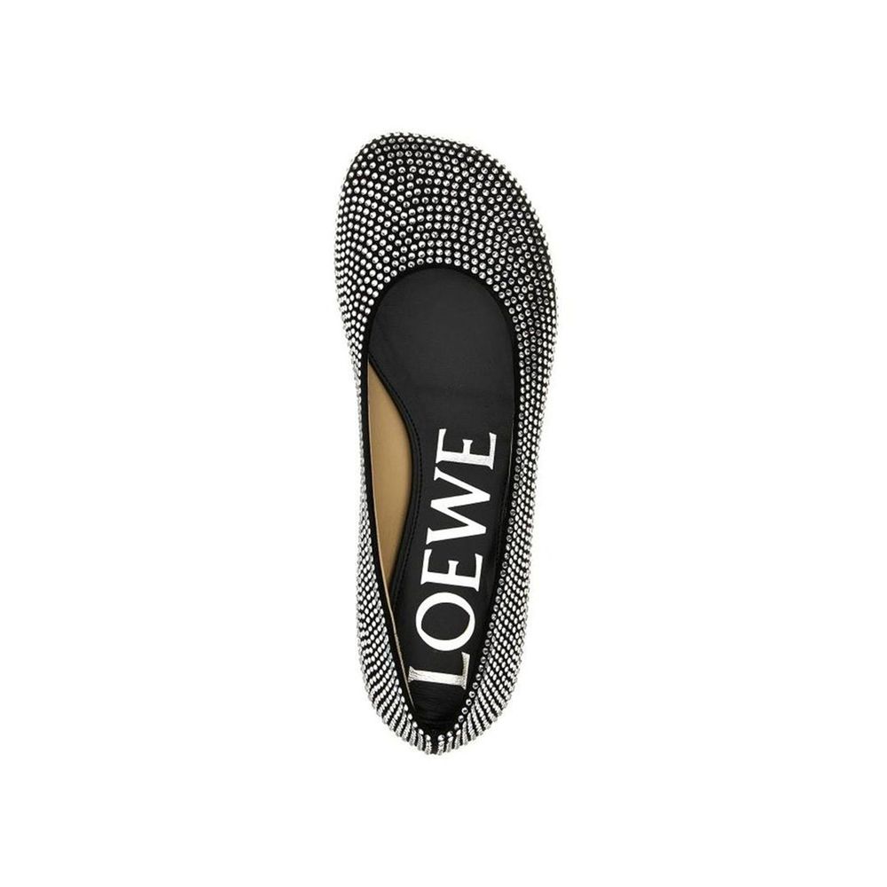 Loewe Black Goatskin Ballet Flats