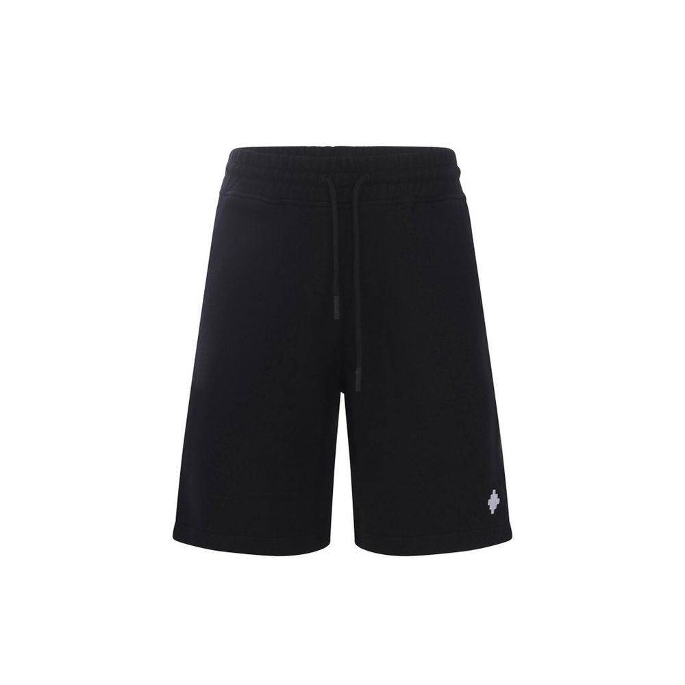 Marcelo Burlon Black Cotton Shorts
