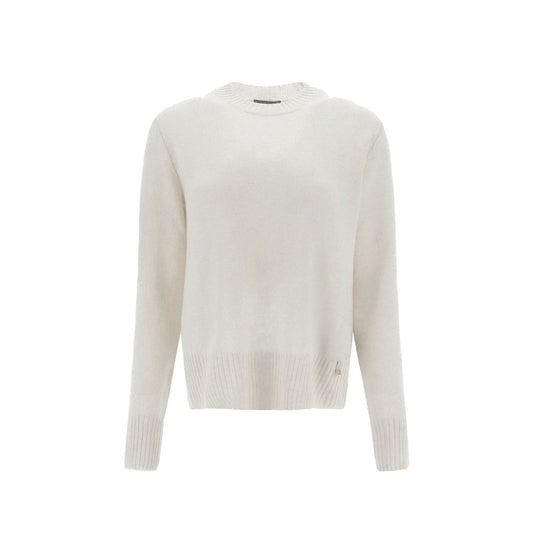 Herno White Cashmere Sweater
