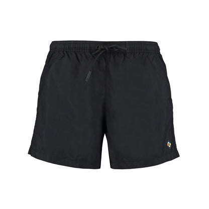 Marcelo Burlon Black Polyamide Swim Shorts