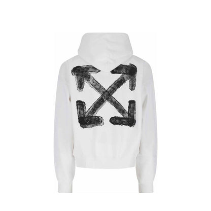 Off-White White Cotton Sweatshirt