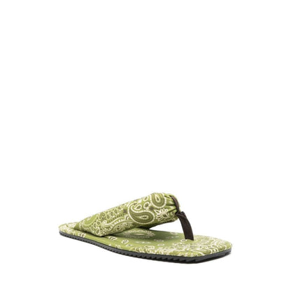 The Attico Bicolor Elastane Slides