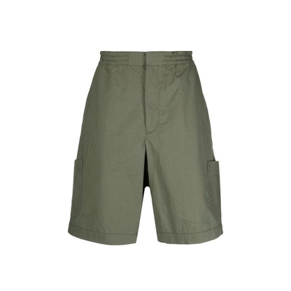 Ambush Bicolor Cotton Bermuda Shorts