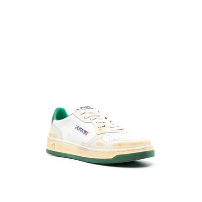 Autry White Leather Sneakers