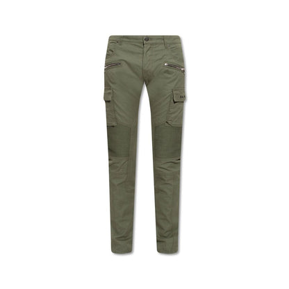 Balmain Bicolor Cotton Cargo Pants