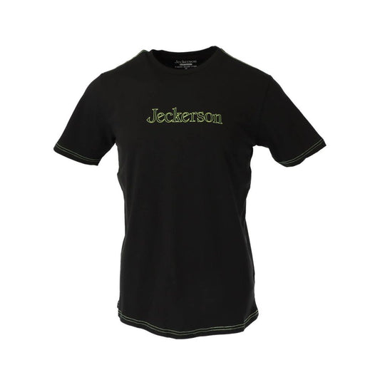 Jeckerson Black Cotton T-Shirt