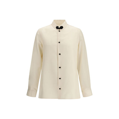 Valentino Beige Silk Shirt