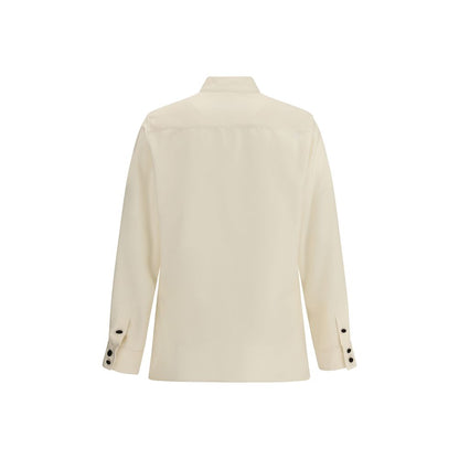 Valentino Beige Silk Shirt