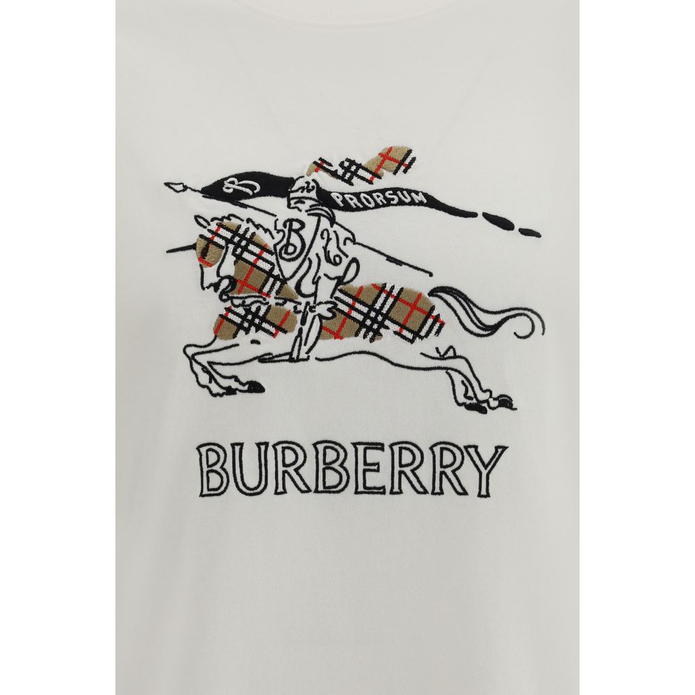 Burberry Beige Cotton T-Shirt