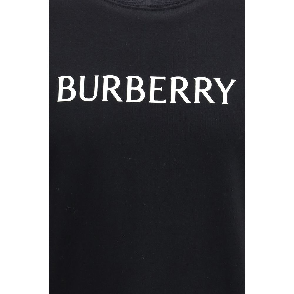 Burberry Black Cotton T-Shirt