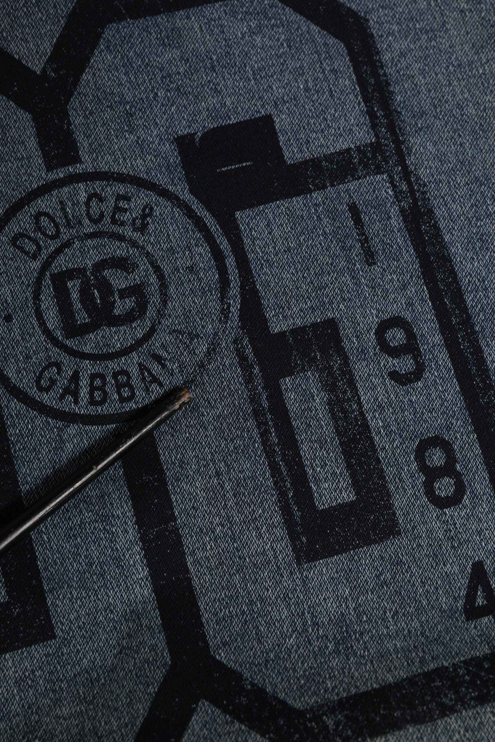 Dolce & Gabbana Blue Cotton Logo Hooded Sweatshirt  Sweater