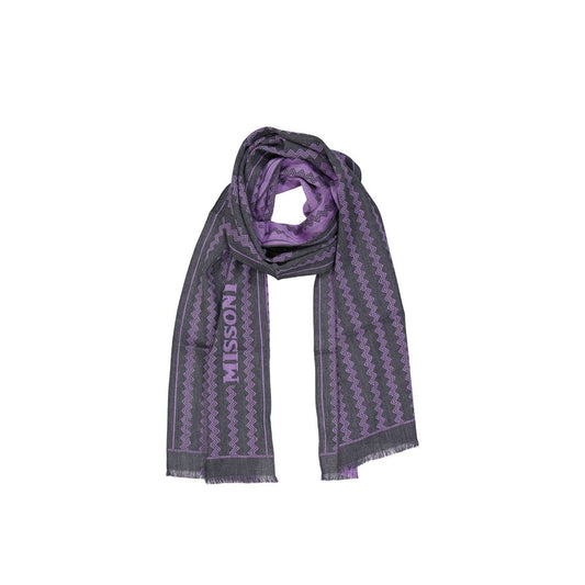 Missoni Gray Wool Scarf