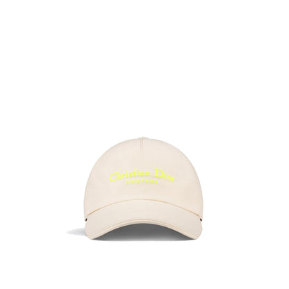 Dior Beige Cotton Cap (Baseball Hat)