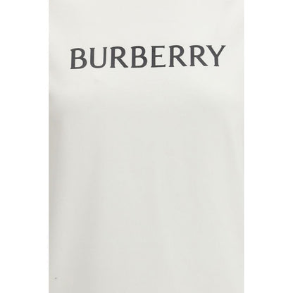 Burberry White Cotton T-Shirt