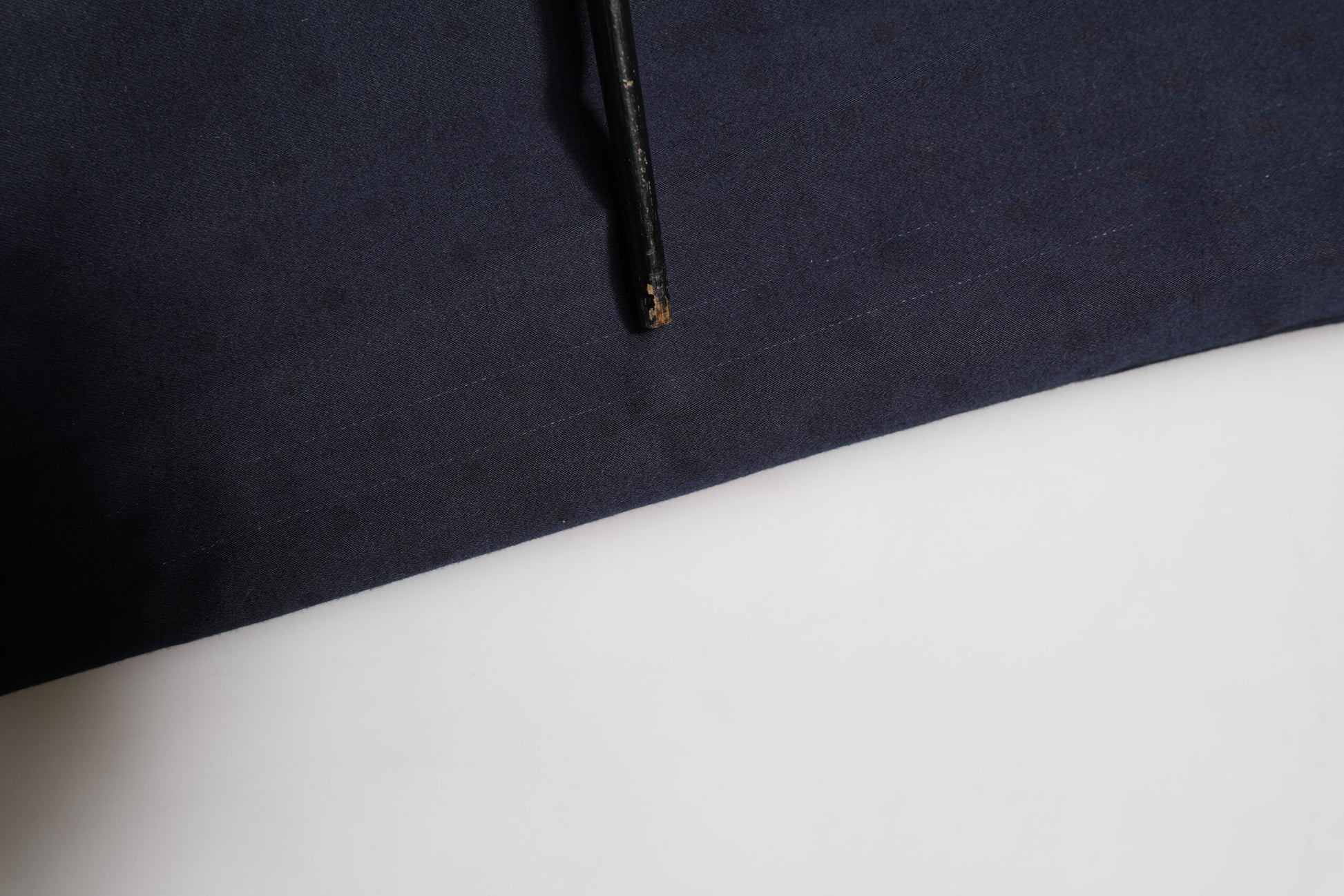 Domenico Tagliente Navy Blue Straight Chino Mid Waist Pants