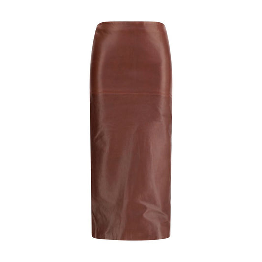 Petar Petrov Brown Lamb Ovis Aries Aries Skirt