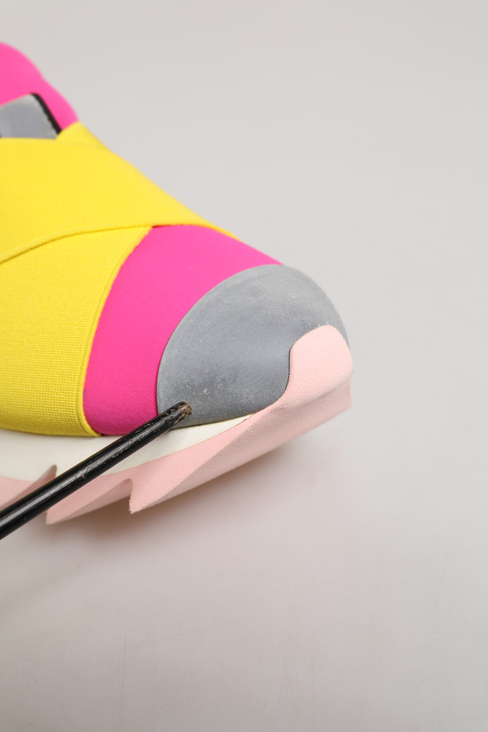 Dolce & Gabbana Multicolor Neoprene Elastic Ibiza Sneakers Shoes