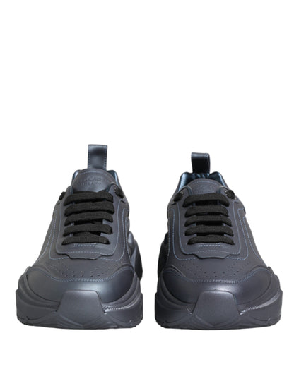 Dolce & Gabbana Blueish Gray Daymaster Low Top Sneakers Shoes