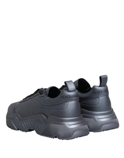 Dolce & Gabbana Blueish Gray Daymaster Low Top Sneakers Shoes