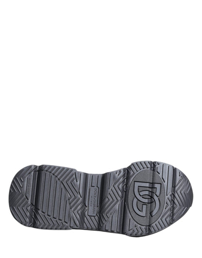 Dolce & Gabbana Blueish Gray Daymaster Low Top Sneakers Shoes