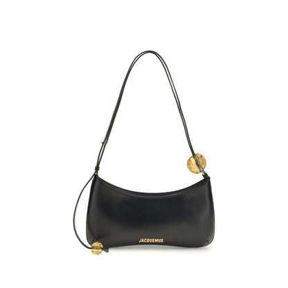 Jacquemus Black Calf Leather Bos Taurus Shoulder Bag