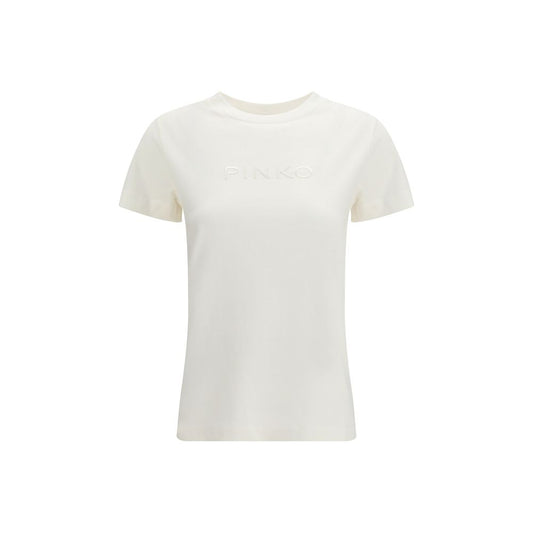 PINKO White Cotton T-Shirt