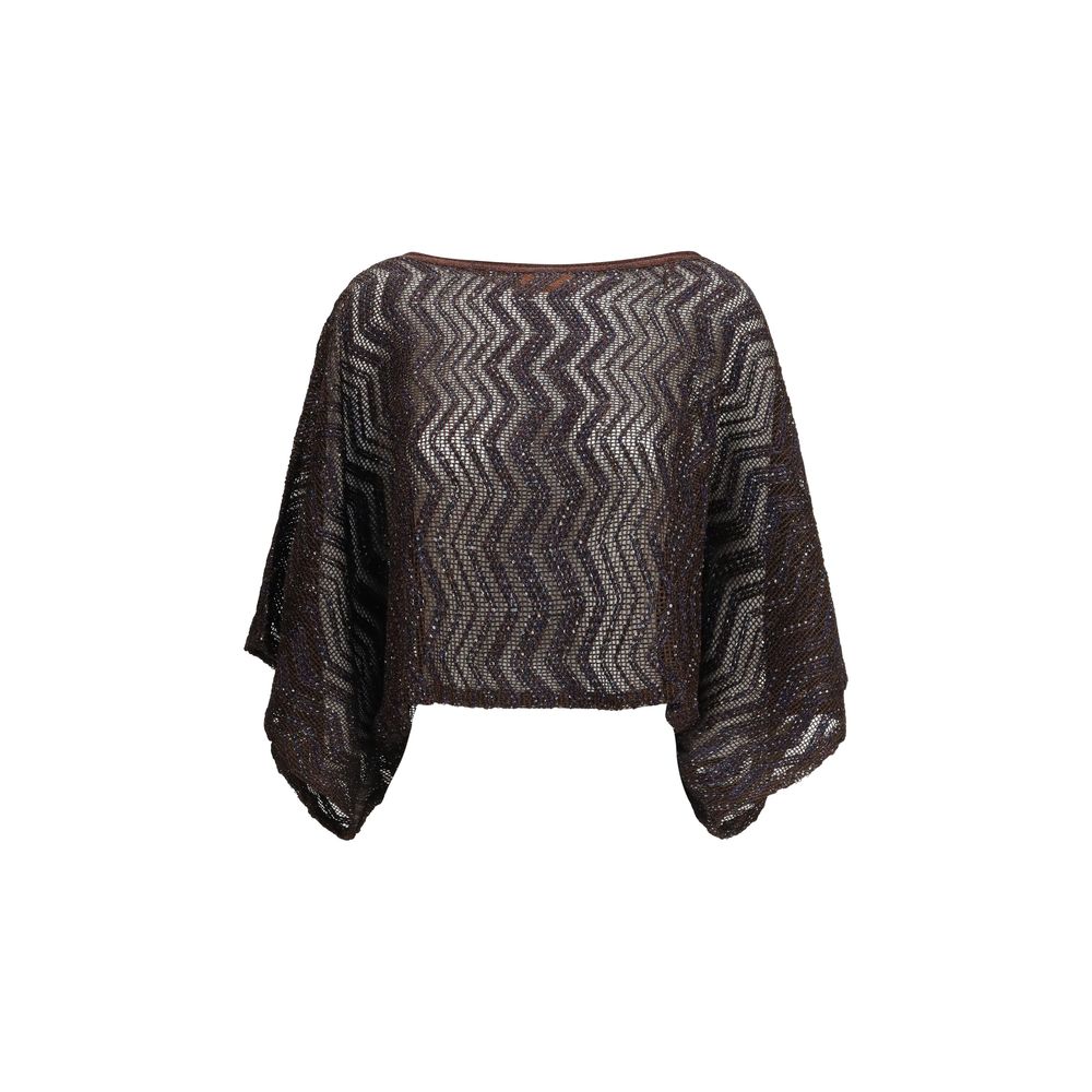 Missoni Brown Viscose Blouse