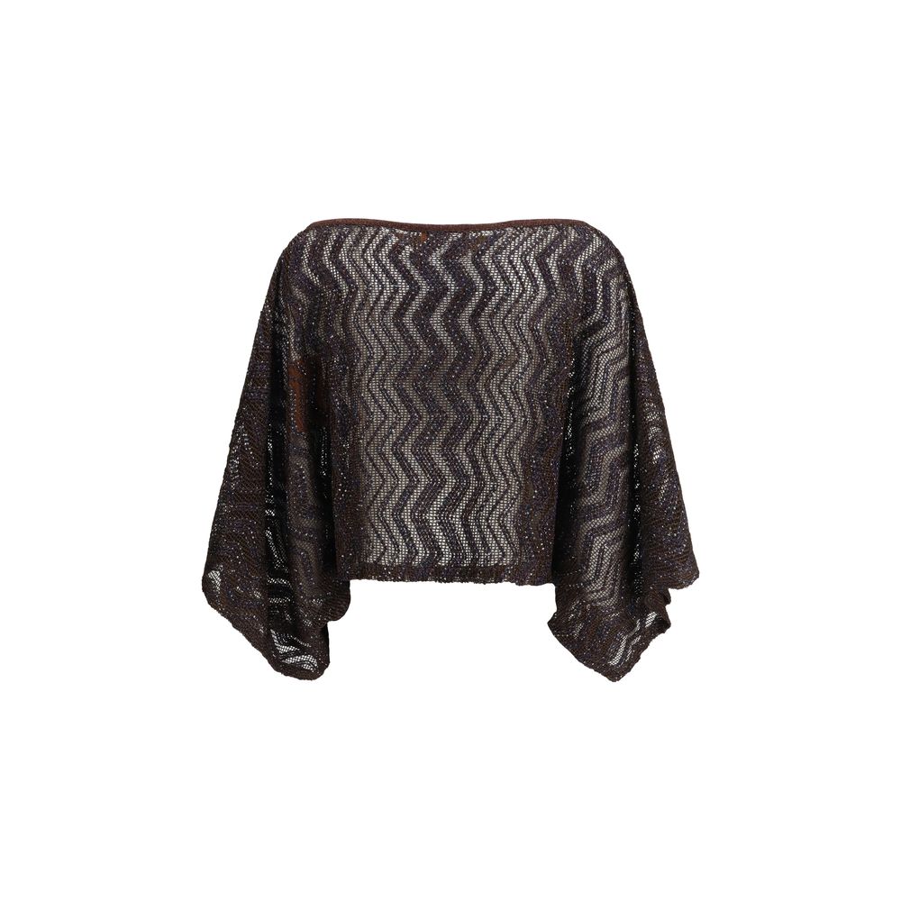 Missoni Brown Viscose Blouse